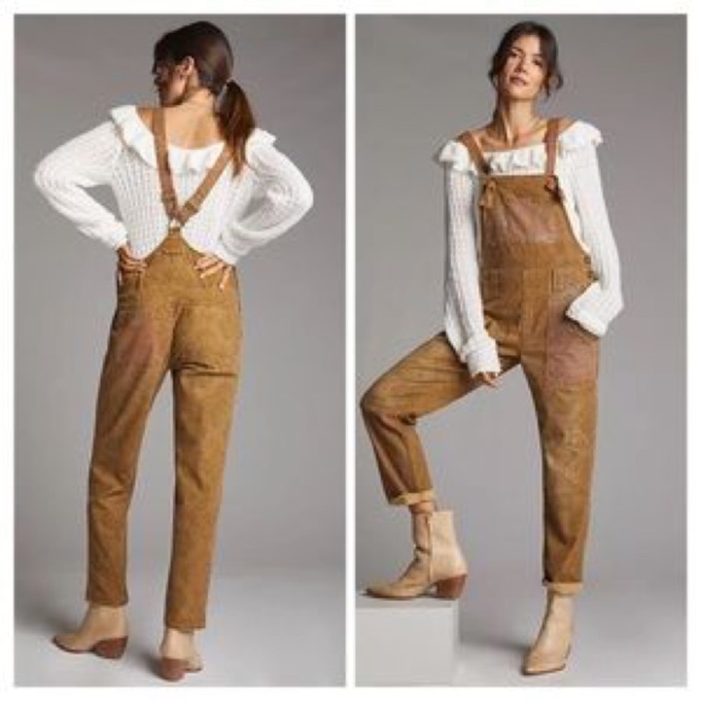 Anthropologie Pilcro Wanderer Overalls